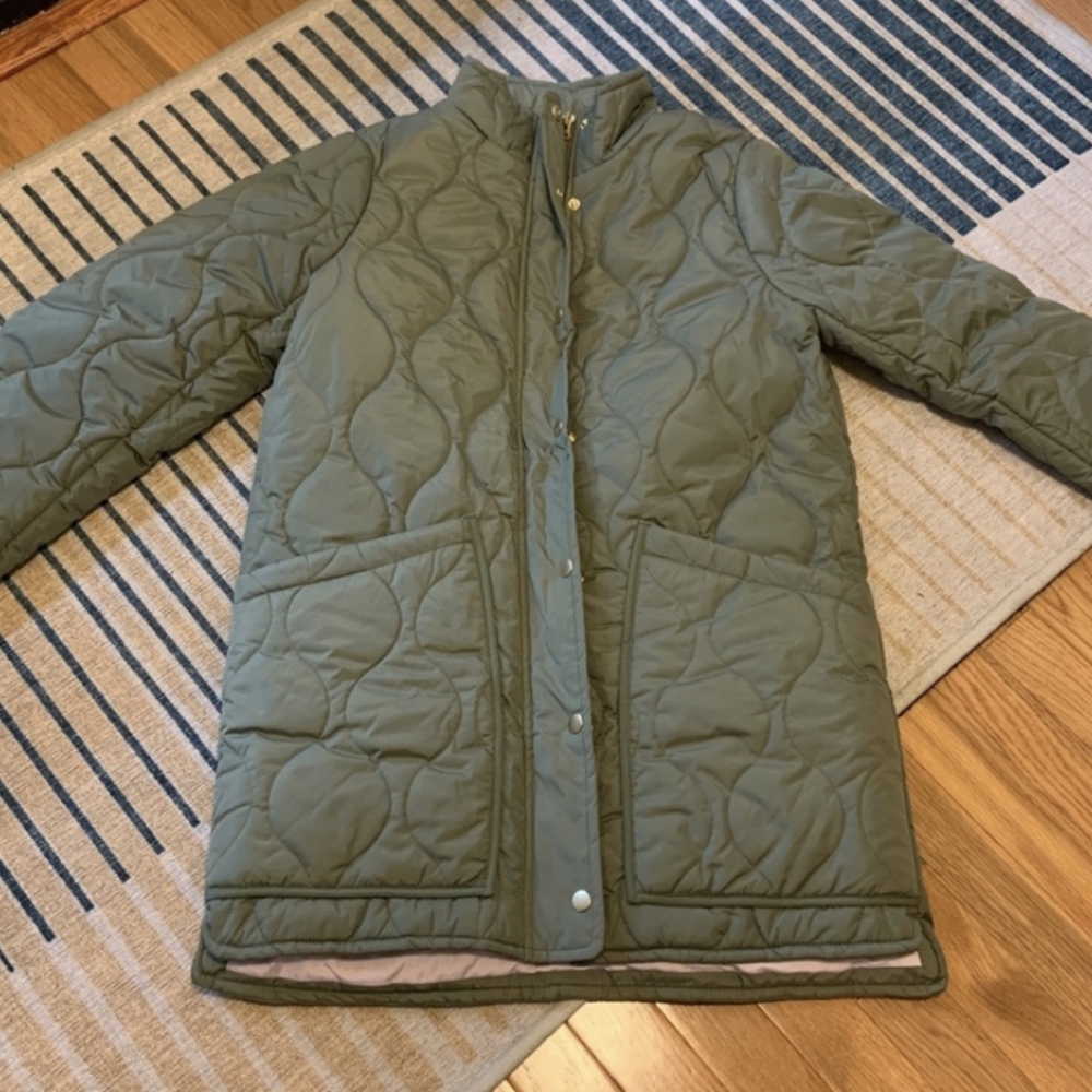 J.crew signature puffer cocoon